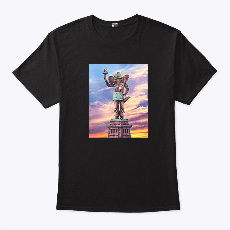 New York Liberty 2024 WNBA Champs Ellie The Elephant Shirt