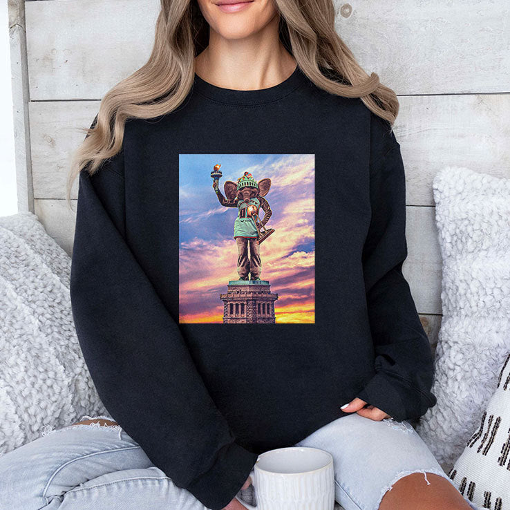 New York Liberty 2024 WNBA Champs Ellie The Elephant Shirt