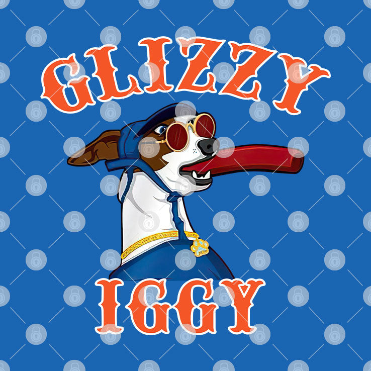 New York Mets Glizzy Iggy Dog Shirt