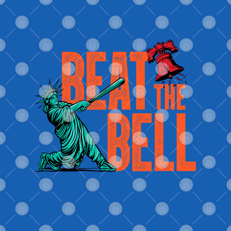 New York Mets Statue Of Liberty Beats The Bell Philadelphia Phillies Shirt
