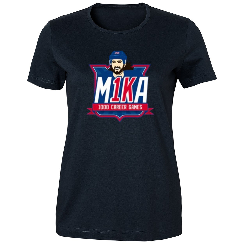 New York Rangers M1ka 1000 Career Games Shirt