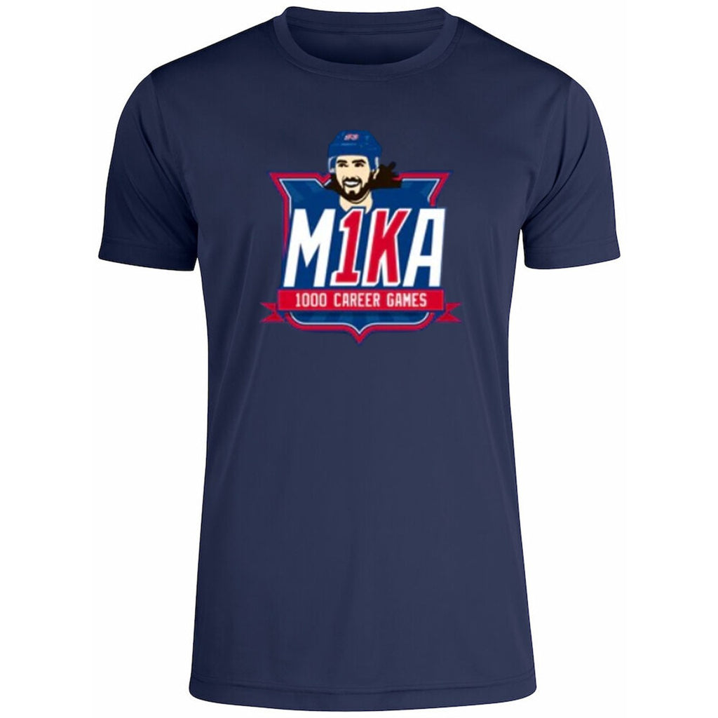 New York Rangers M1ka 1000 Career Games Shirt