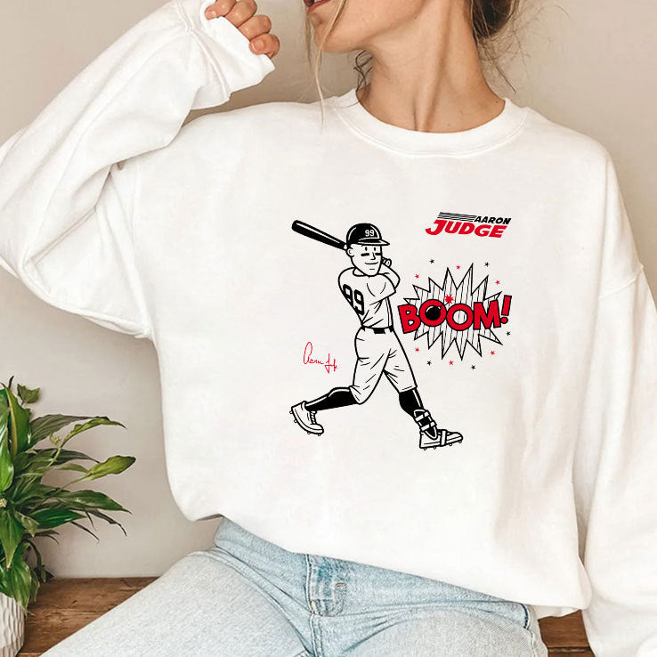 New York Yankees Aaron Judge Brings The Boom Signature Shirt
