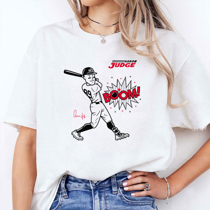 New York Yankees Aaron Judge Brings The Boom Signature Shirt