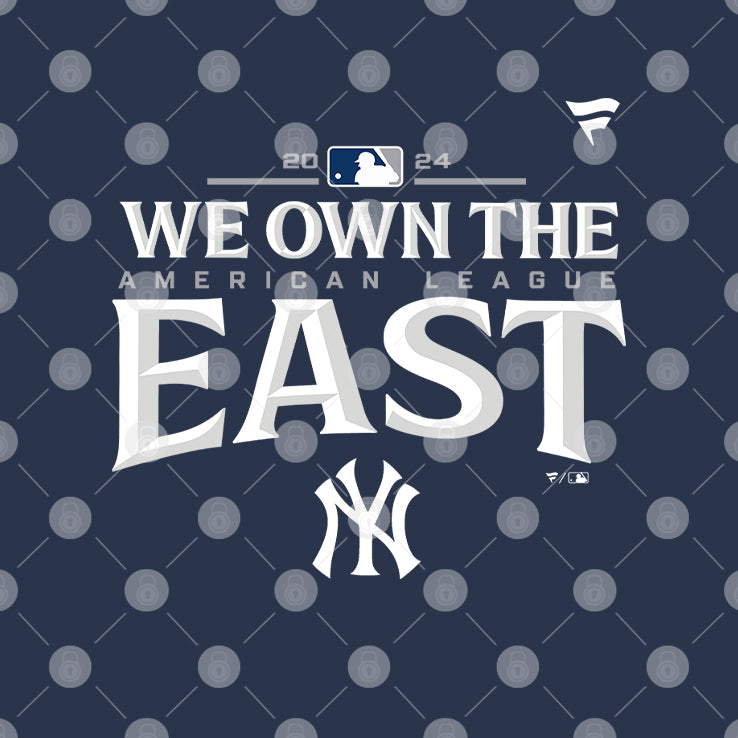 New York Yankees American League 2024 We Own The East Shirt