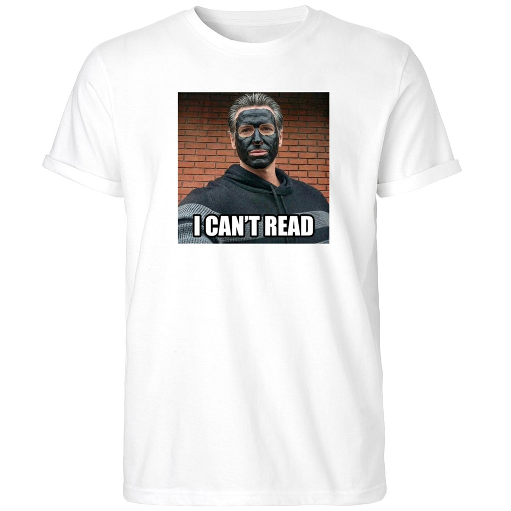 Newsom 2028 I Cant Read Shirt
