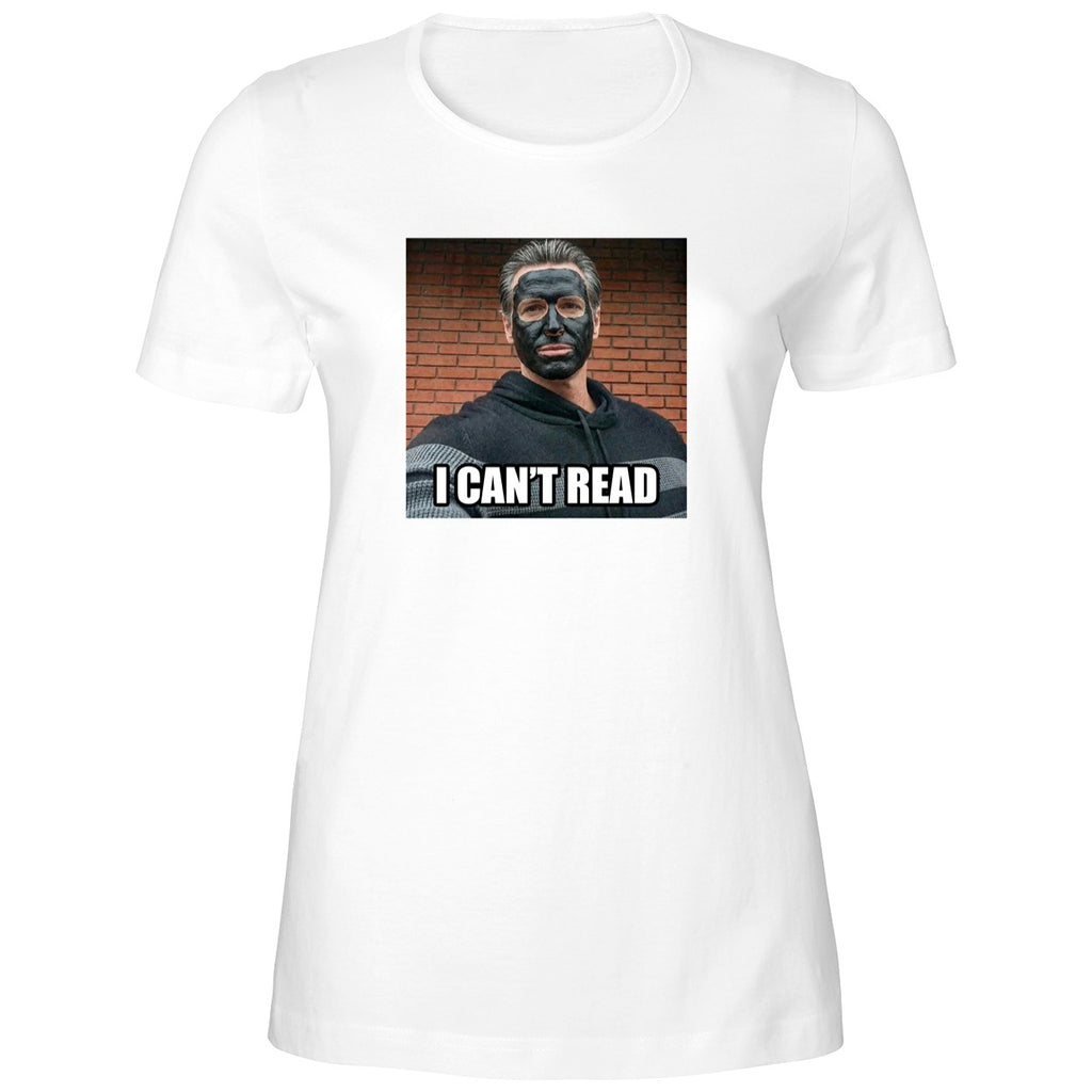 Newsom 2028 I Cant Read Shirt