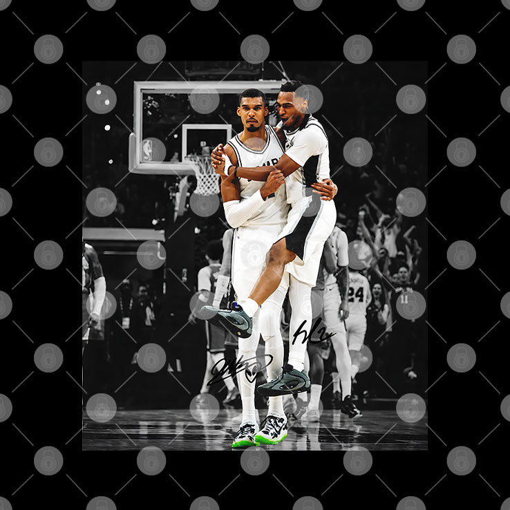 Next Gen Spurs Victor Wembanyama x Stephon Castle Shirt