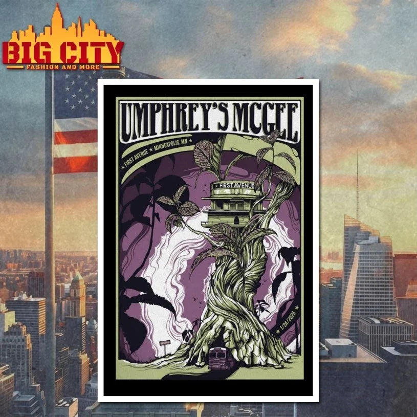 Nice Umphrey’s McGee First Avenue In Minneapolis MN Jan 24 2026 Poster shirt