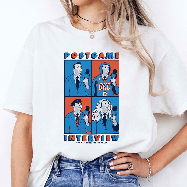 Nick Gallo Postgame Interview The Uncontested Podcast T Shirt