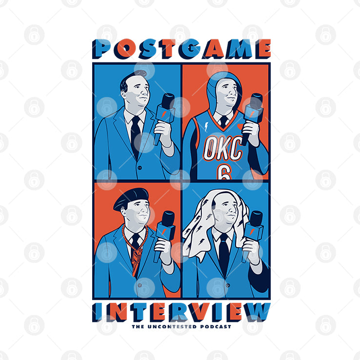 Nick Gallo Postgame Interview The Uncontested Podcast T Shirt