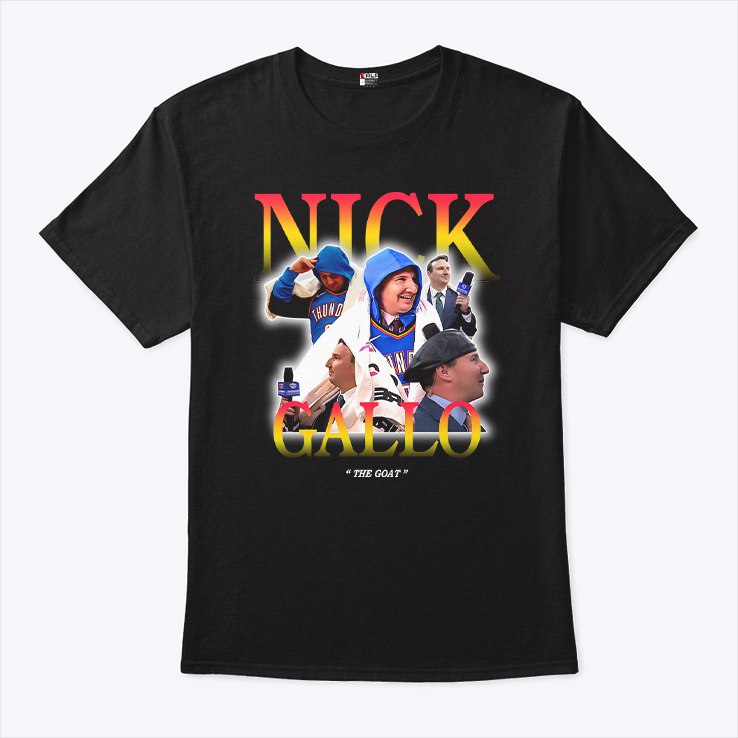Nick Gallo The Goat T Shirt