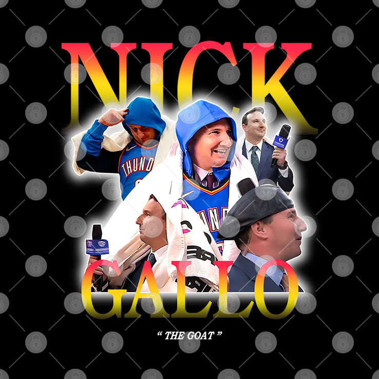 Nick Gallo The Goat T Shirt
