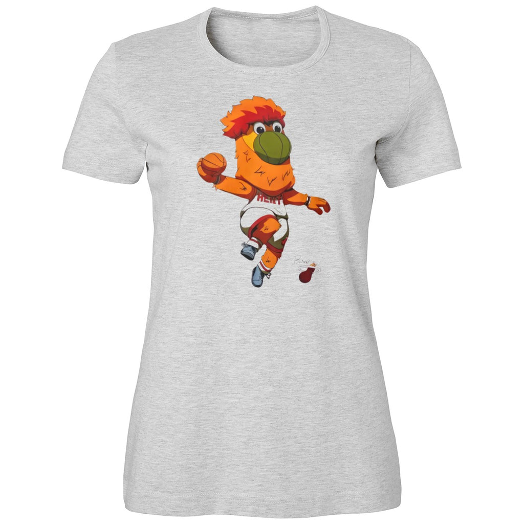 Nicky Smokes Wear Burnie Miami Heat Shirt