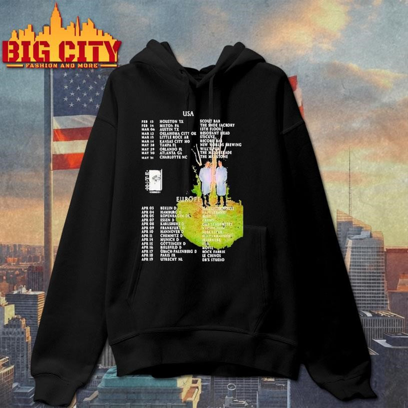 Nite Usa Europe Tour 2026 Dates Shirt