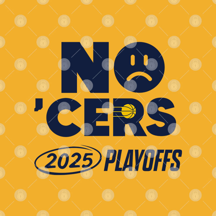 No ‘Cers Sad Face Indiana Pacers 2025 Playoffs NBA Finals T Shirt