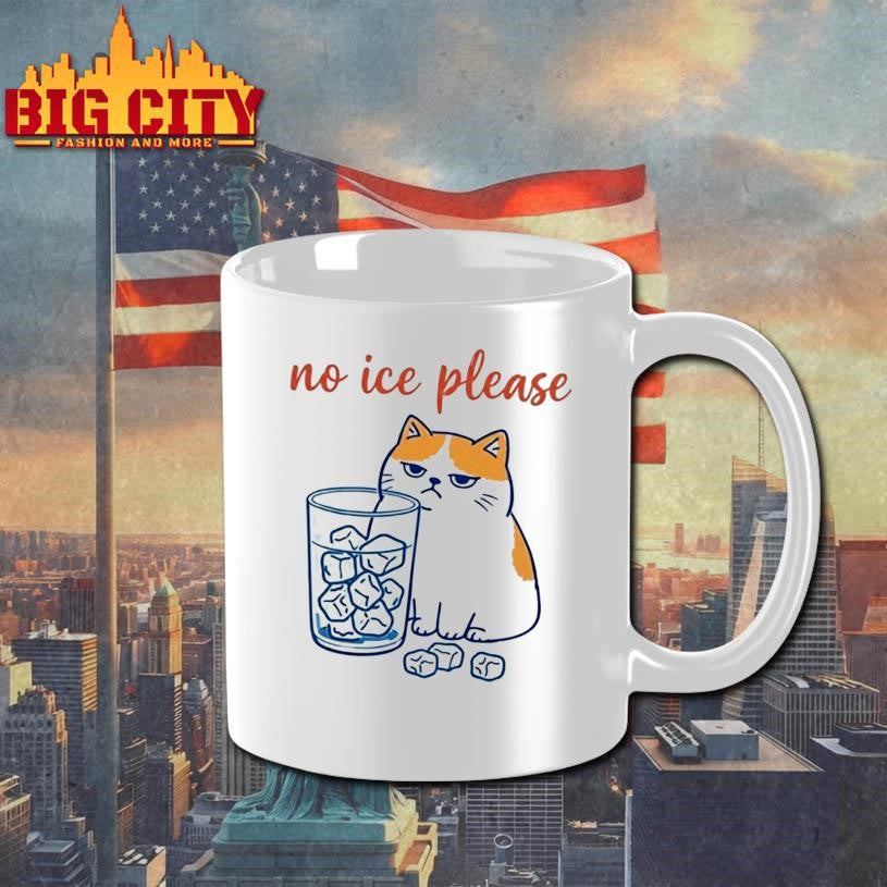No Ice Please Cat Shirt