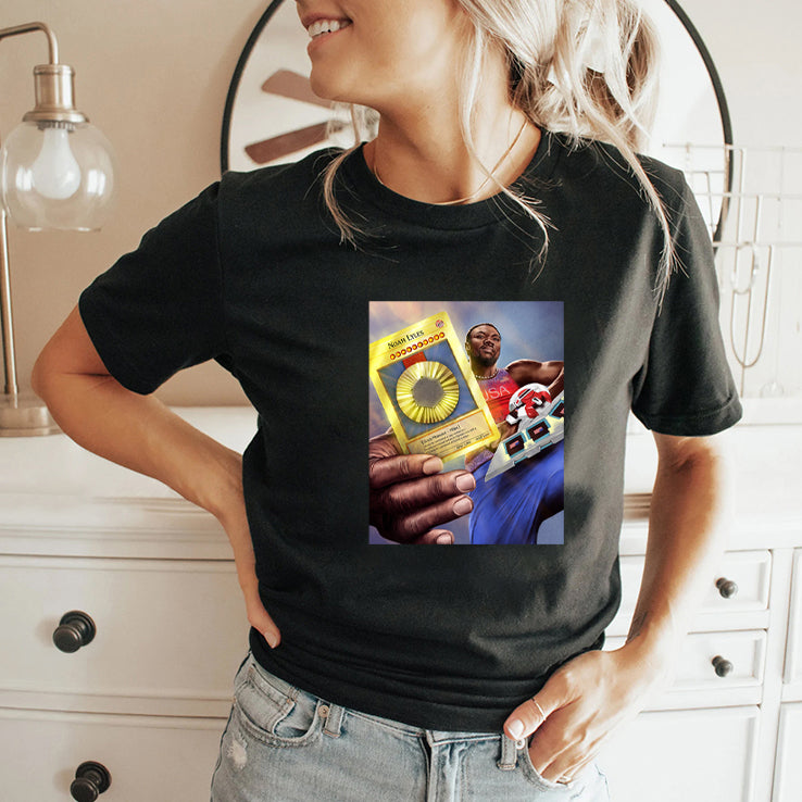 Noah Lyles Gold Medalist 2024 Paris Olympics Shirt