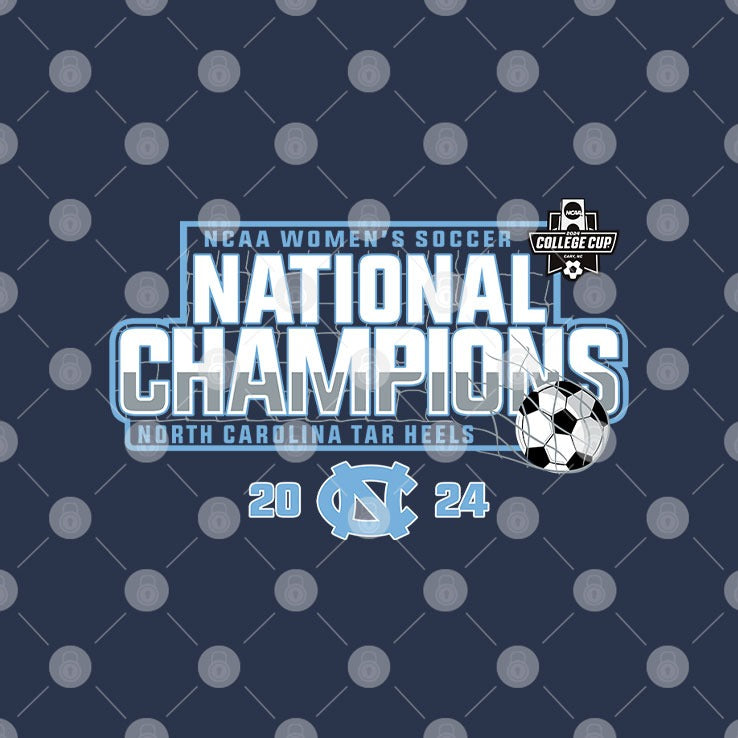 North Carolina Tar Heels NCAA Women’s Soccer National Champions 2024 Shirt