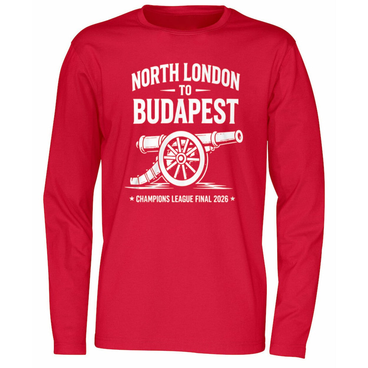 North London To Budapest Champions League Final 2026 Shirt
