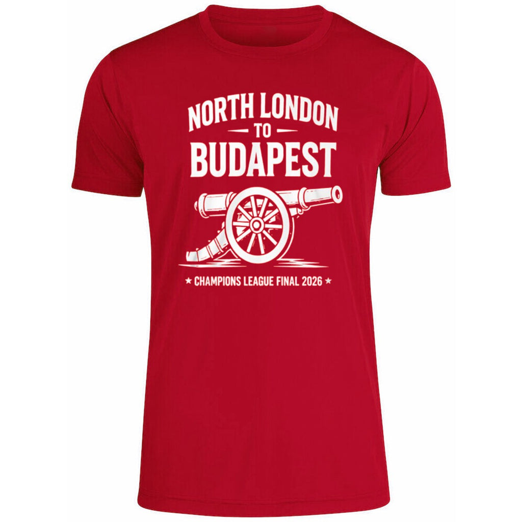 North London To Budapest Champions League Final 2026 Shirt
