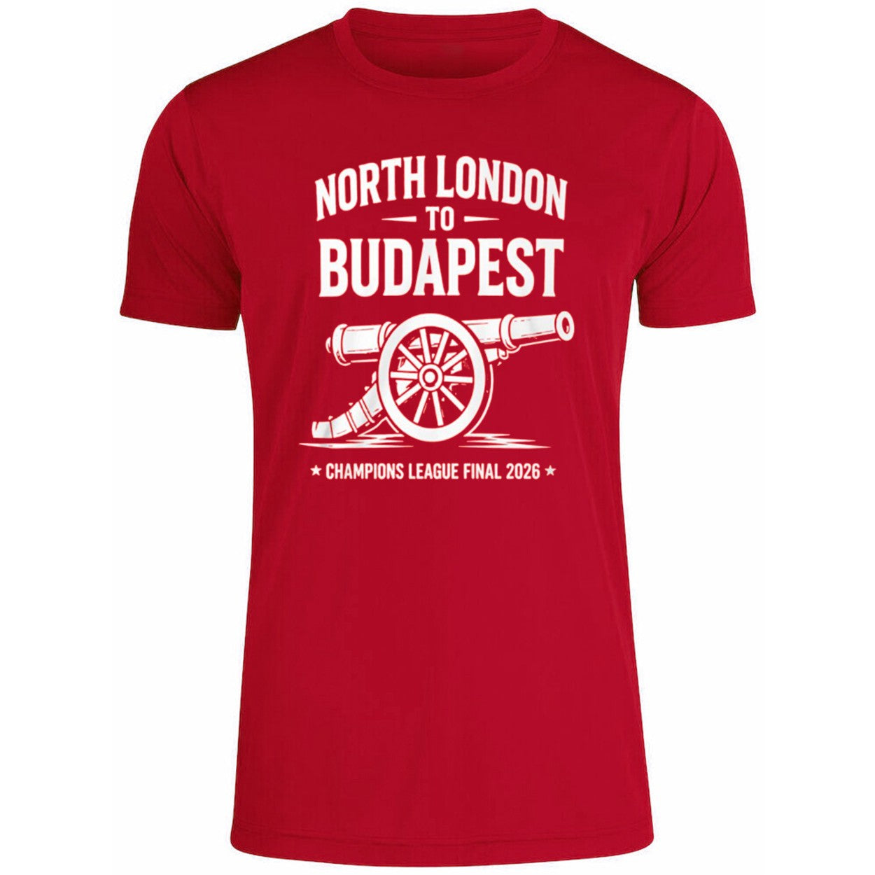 North London To Budapest Champions League Final 2026 Shirt