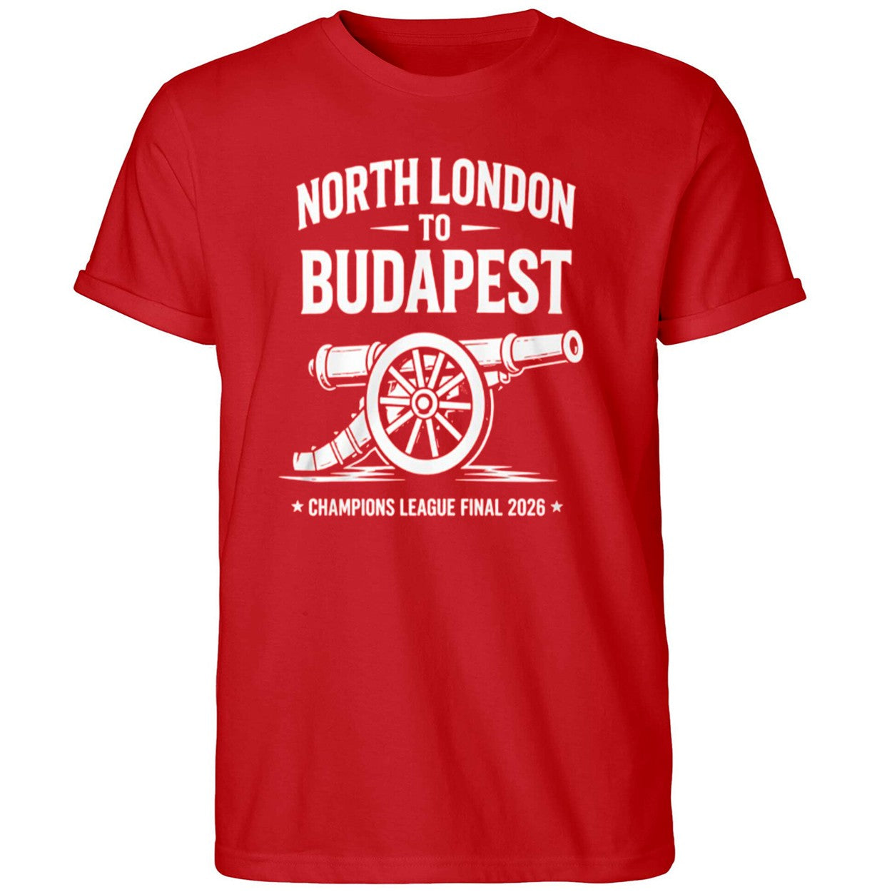 North London To Budapest Champions League Final 2026 Shirt
