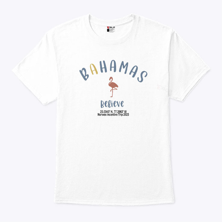Norwex Bahamas Believe 2025 T Shirt