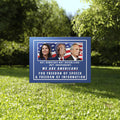 Not Democratic Not Republican Not Independent We Are Americans For Freedom Of Speech And Freedom Of Information Yard Sign