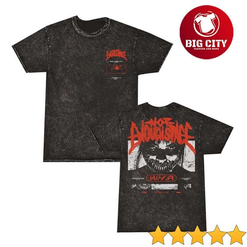 Not Enough Space Horror Two Sided Shirt