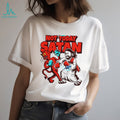Not Today Satan Jesus Boxing Devil Funny Christian T Shirt