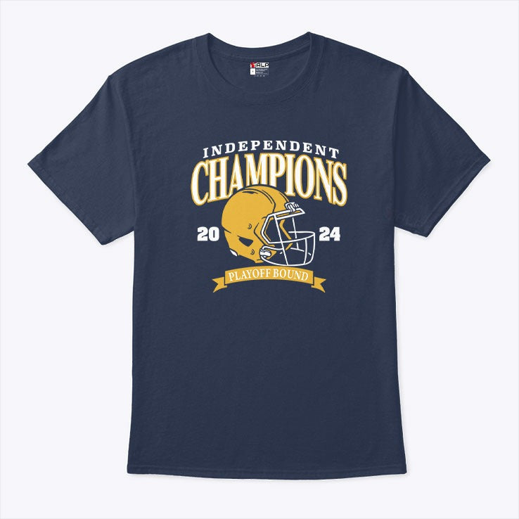 Notre Dame Fighting Irish Independent Champions Playoff Bound 2024 Shirt