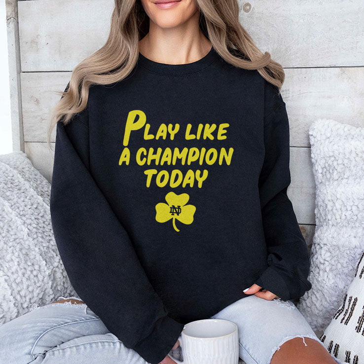 Notre Dame Fighting Irish Play Like A Champions Today T Shirt