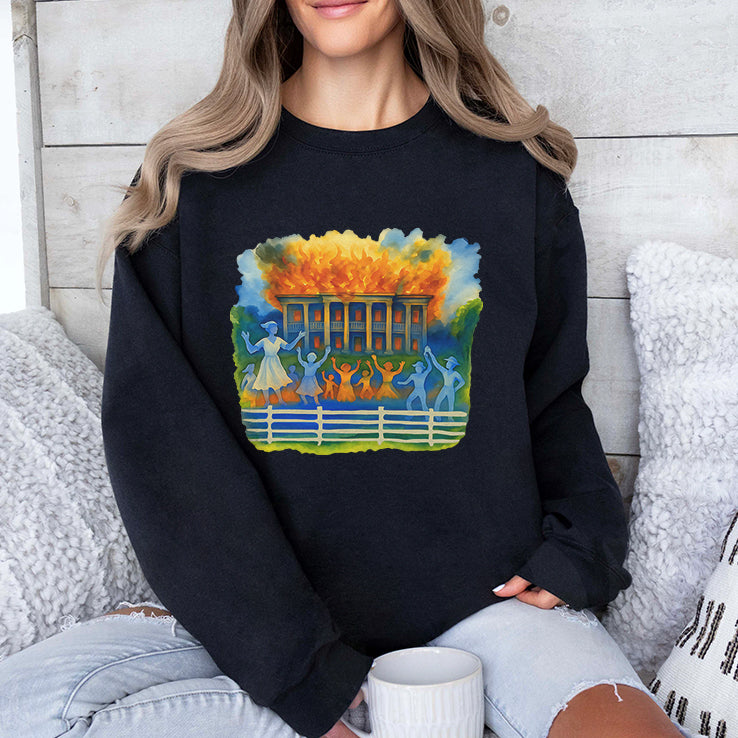 Nottoway Plantation Fire Juneteenth 1865 Shirt