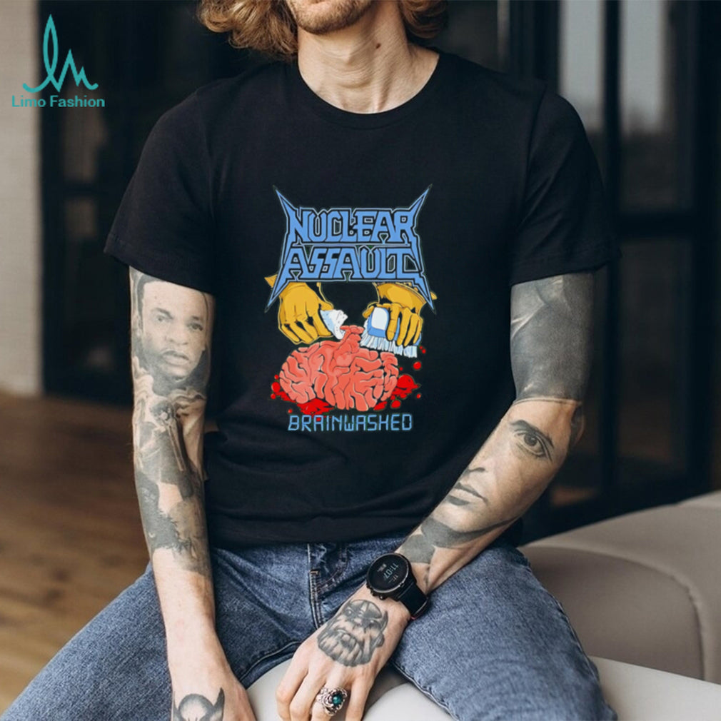 Nuclear assault brainwashed illustration shirt