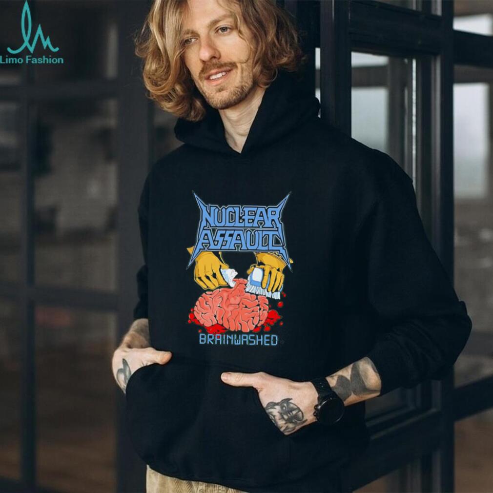 Nuclear assault brainwashed illustration shirt