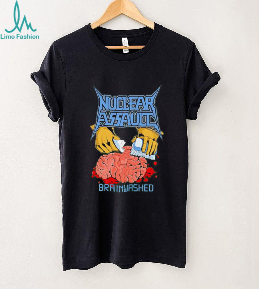 Nuclear assault brainwashed illustration shirt