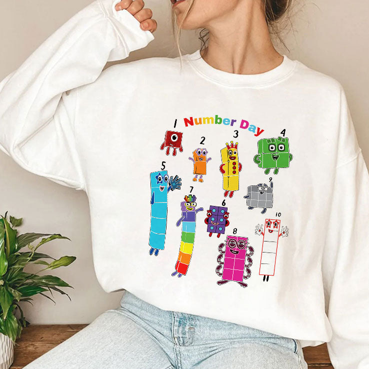 Numberblocks Number Day T Shirt
