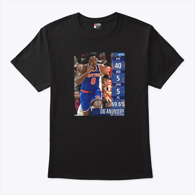 OG Anunoby Career-High 40 Points Shirt