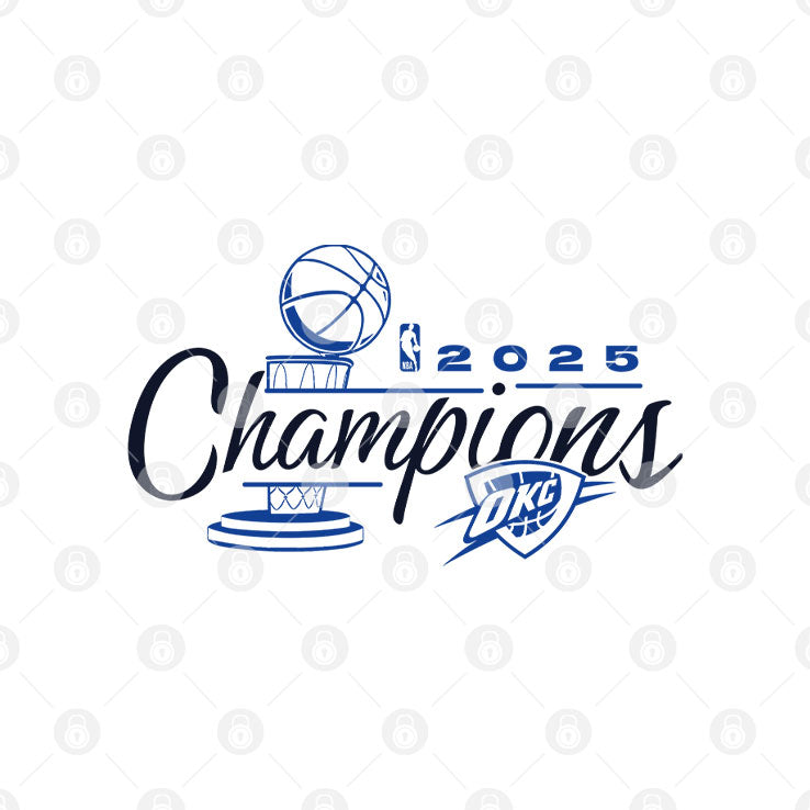 OKC Thunder 2025 Champions Shirt