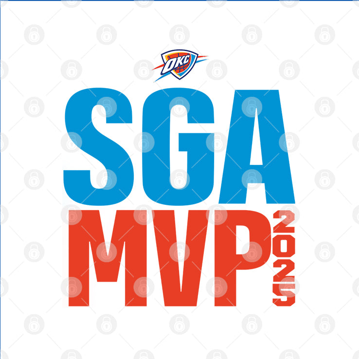 OKC Thunder SGA MVP 2025 Shai Gilgeous-Alexander T Shirt