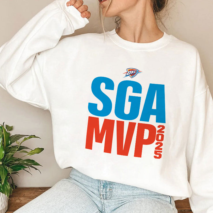 OKC Thunder SGA MVP 2025 Shai Gilgeous-Alexander T Shirt