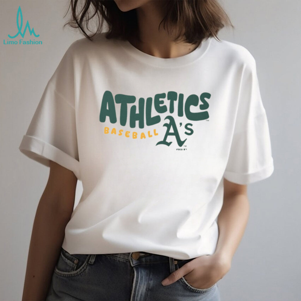 Oakland Athletics Baseball A’s Logo Oatmeal Heather T shirt