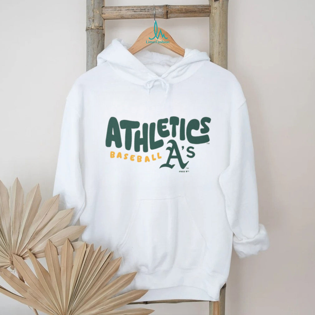 Oakland Athletics Baseball A’s Logo Oatmeal Heather T shirt