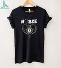 Oakland Athletics Nurse Heart Stethoscope Green Gold Logo It’s A Work Heart T Shirt