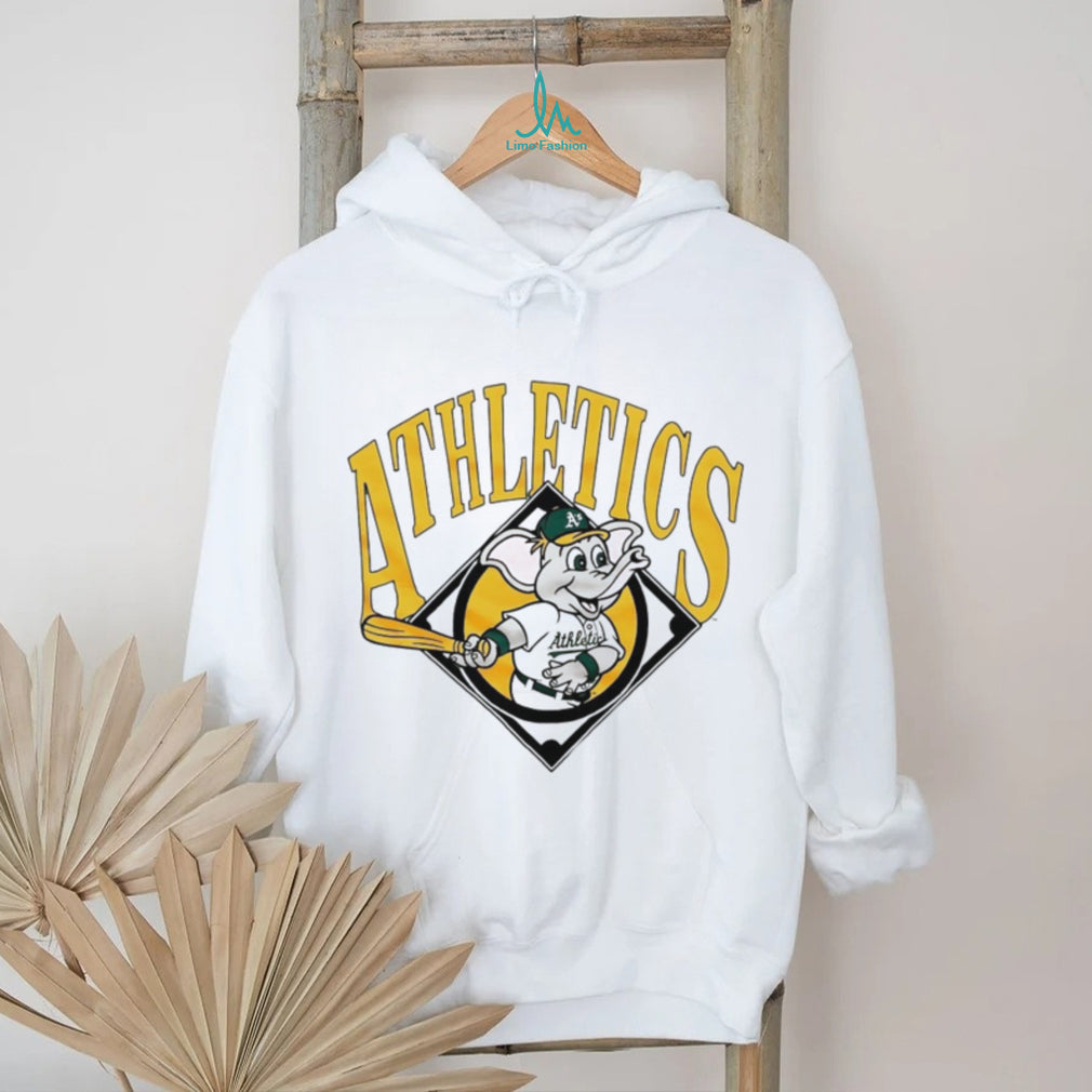 Oakland Athletics Stomper Mascot Retro Baseball T Shirt