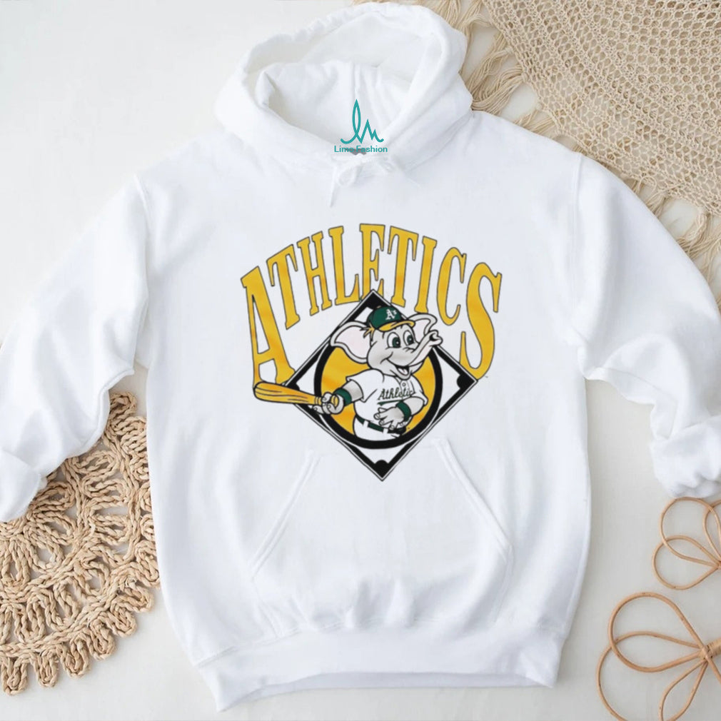 Oakland Athletics Stomper Mascot Retro Baseball T Shirt