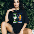 Oakland Athletics and Golden State Warriors T Shirt Athletics on Saturdays Warriors on Sundays