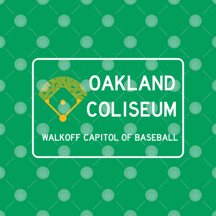 Oakland Coliseum Walkoff Capital Of Baseball T Shirt