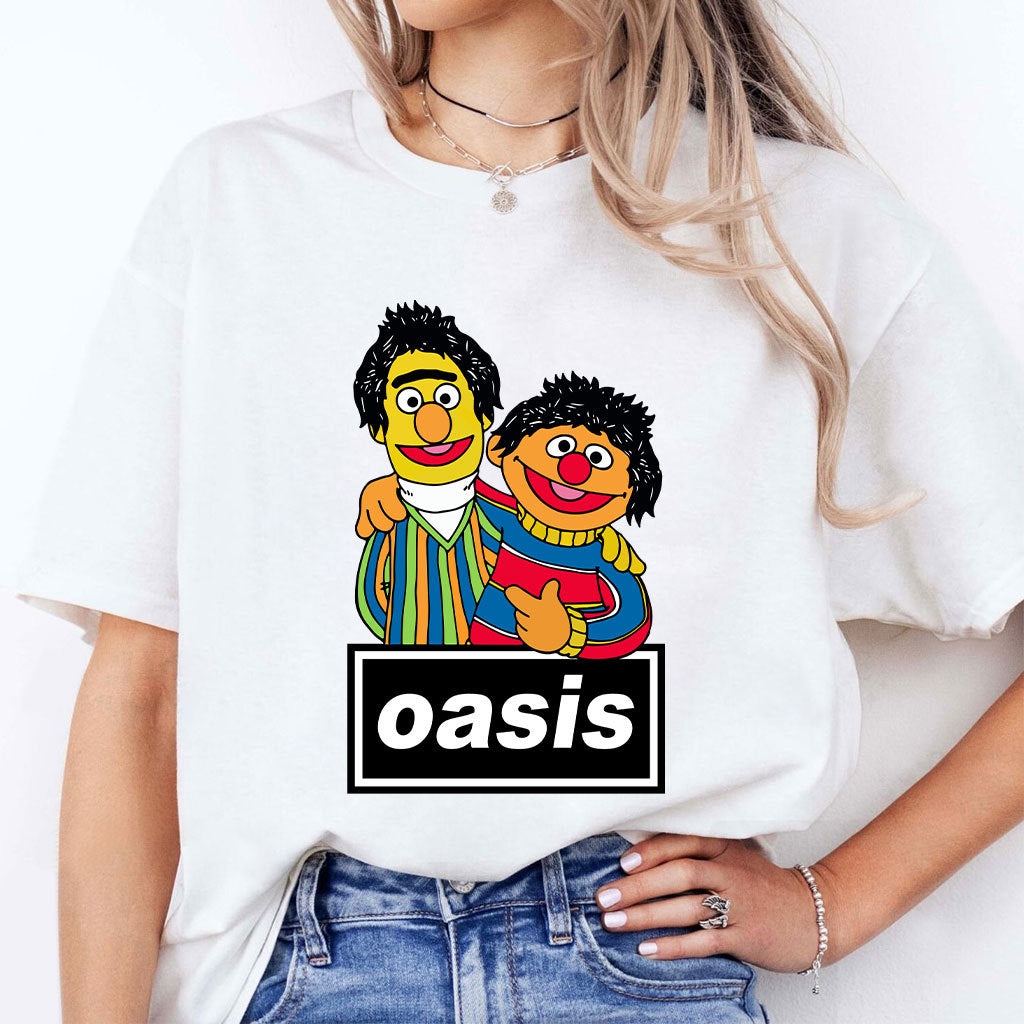 Oasis Bert And Ernie Shirt